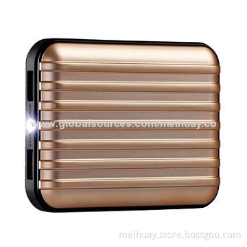 High-capacity Power Bank, Aluminum Material, 13,800mAh, ATL Polymer Battery
